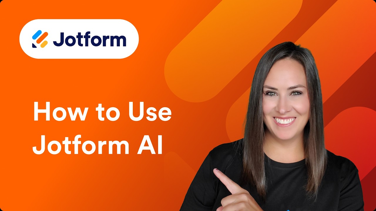 How to Build Online Forms Using Jotform AI - YouTube