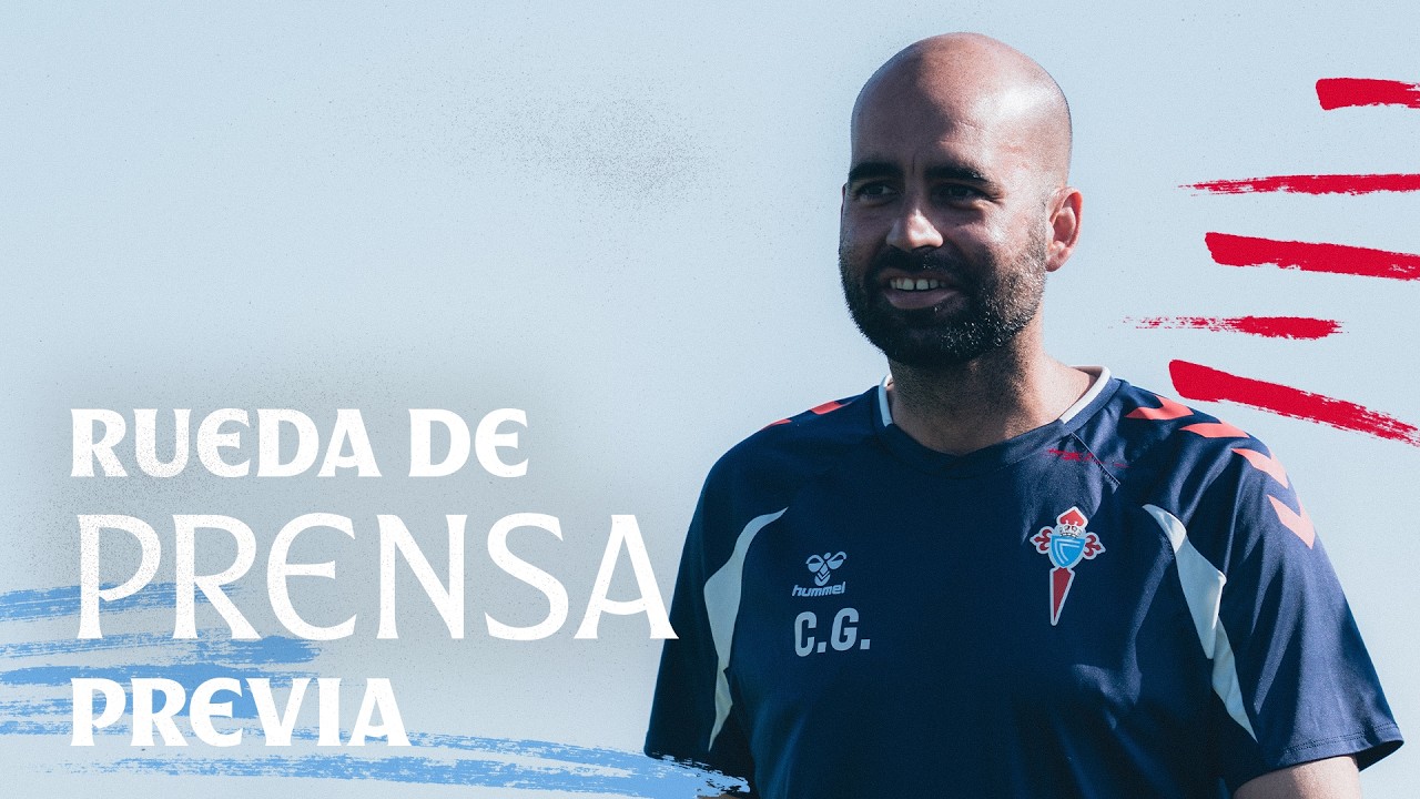 Rueda de prensa de Claudio Giráldez previa al Celta vs Athletic Club
