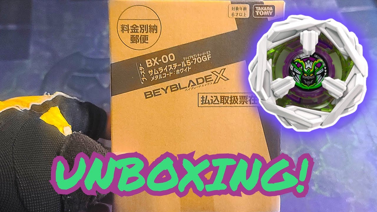 LIL TENKA?! NEW Beyblade X Corocoro Samuraisteel Unboxing