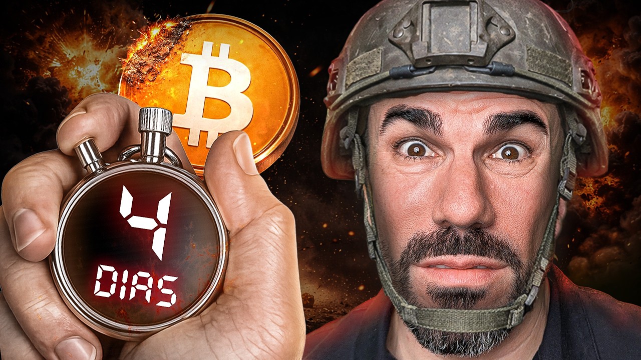 SOLO 4 DíAS! Bitcoin Prepara la TRAMPA FINAL Antes del DESPLOME (prepárate)