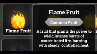 ROBLOX Fruit Legends / Flame showcase skills #roblox #fruitlegends screenshot 5