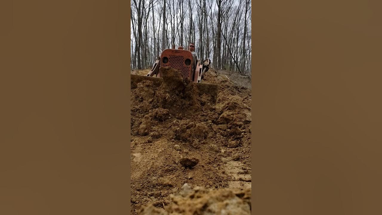 Allis Chalmers HD5G Lake Dam Build YouTube
