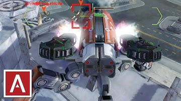 War Robots [WR] - Giant Robot Spider Attacks on Powerplant (Raijin gameplay)