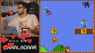 Pasando Super Mario en 5 minutos (Parodia Badabun)