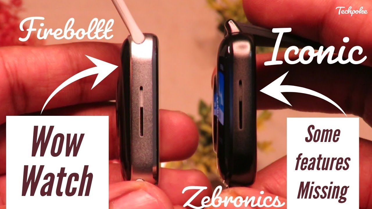 Fireboltt visionary vs Zebronics iconic 🤔 which is best 🧐 features missing 