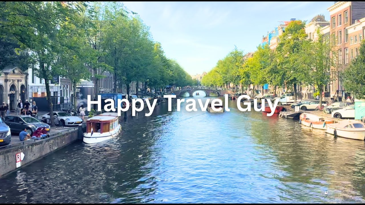 Happy Travel Guy in Netherlands | travel vlog, relaxing summer in rotterdam, museum visit,
