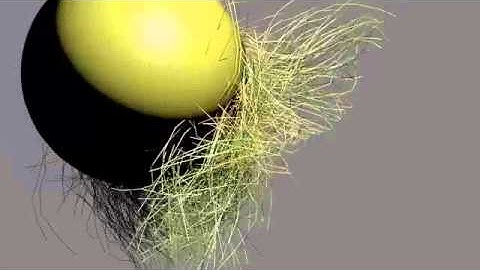 Happy Easter: the results of learning hair in Blender 2.66a