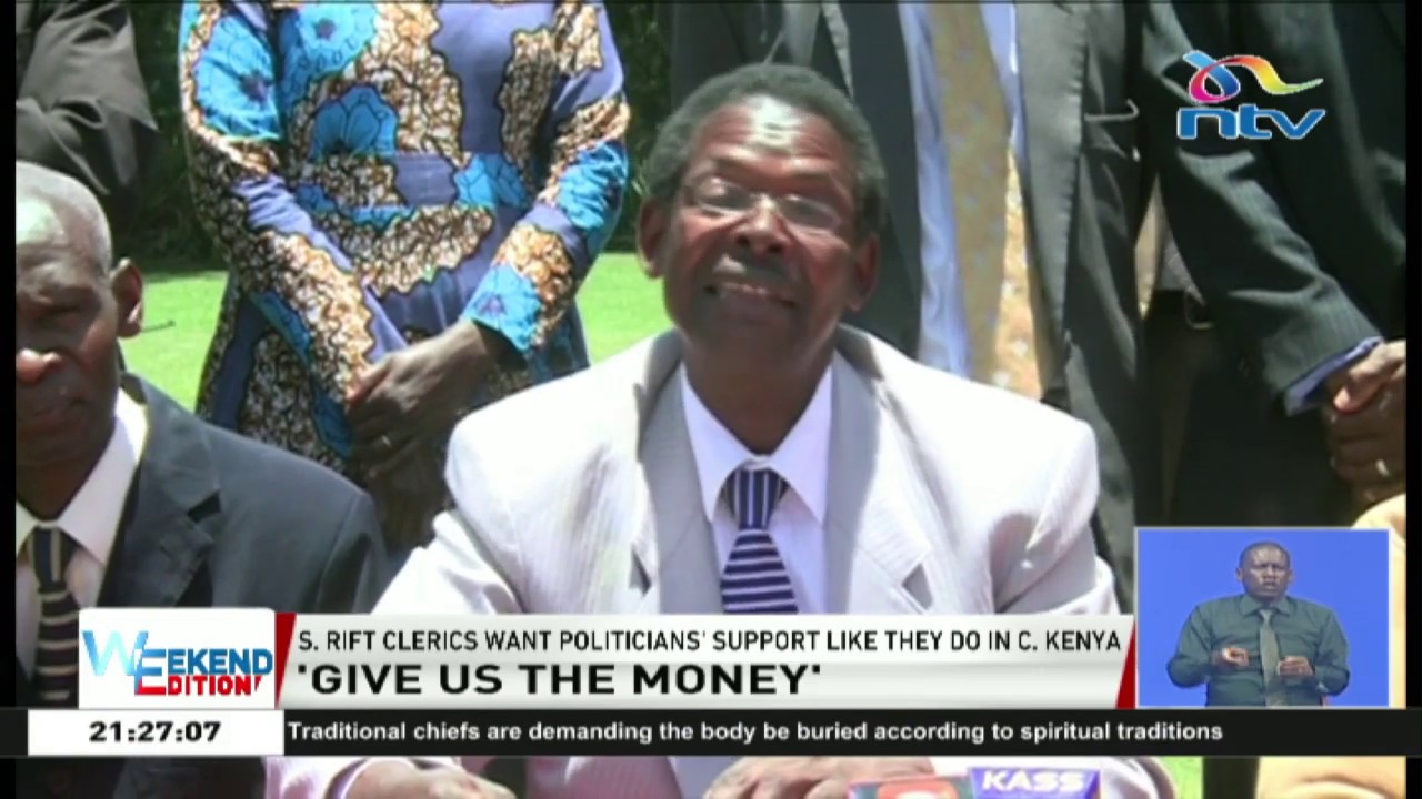 north rift counties South Rift church leaders want politicians to support them like they do in Central Kenya