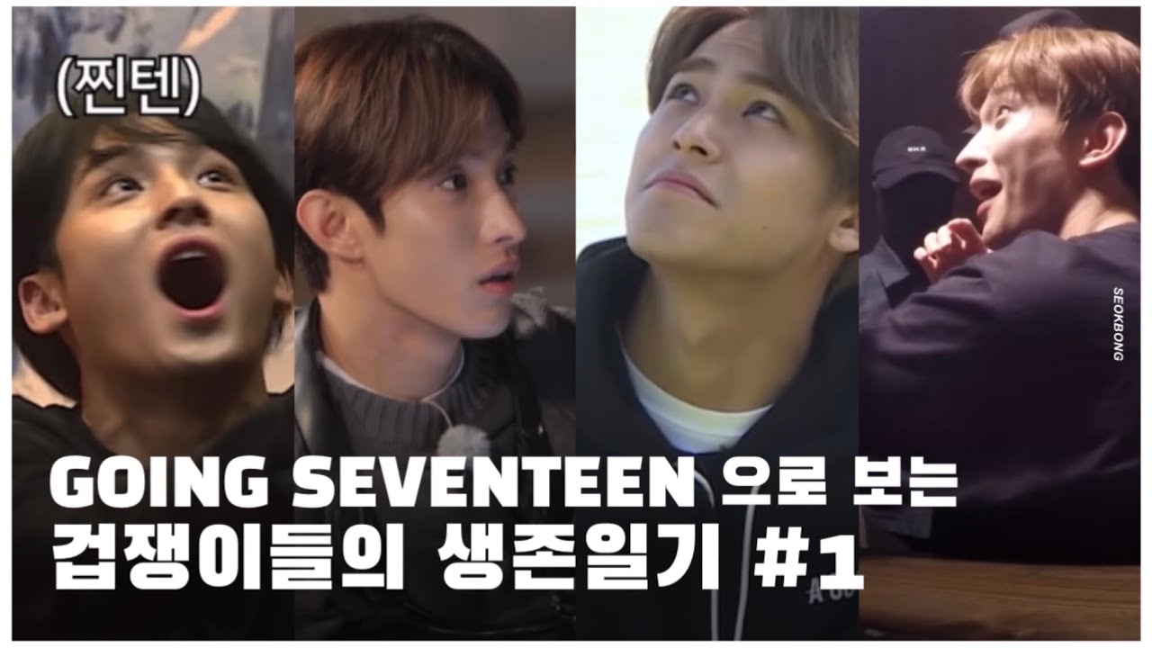 [세븐틴/민규/도겸] 겁쟁이들의 생존일기 #1 / GOING SEVENTEEN / 세븐틴 웃긴영상