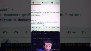Creating Own Html compiler using mobile #html #css #javascript #programming #coading #shorts