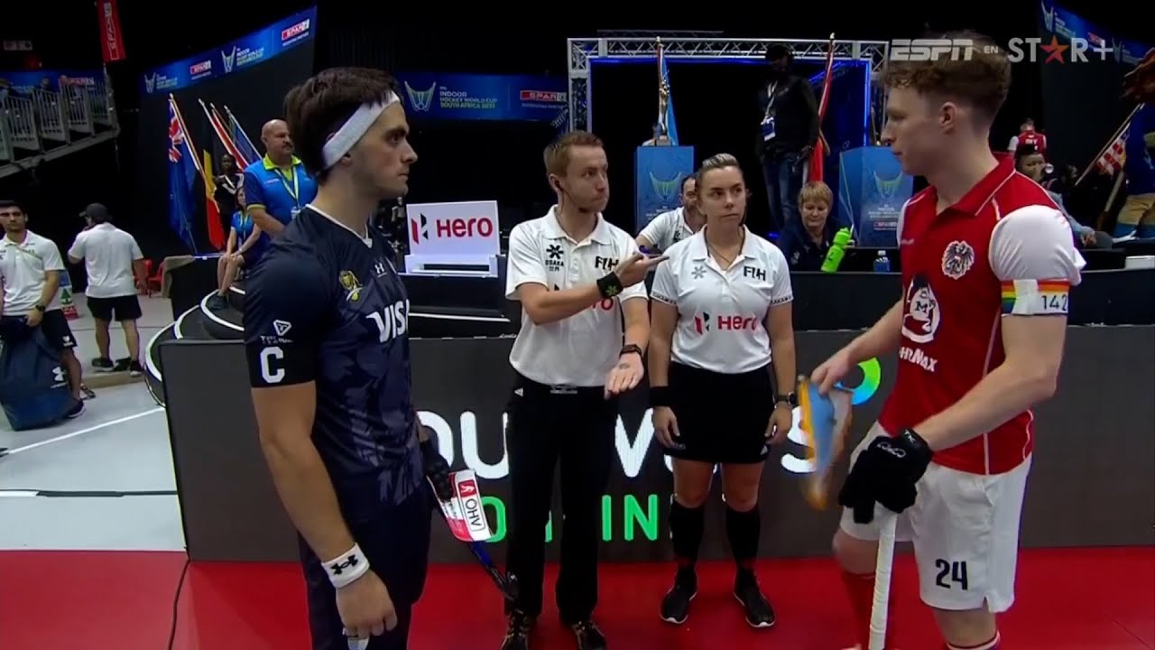 CUARTOS - ARGENTINA vs AUSTRIA - Mundial de Hockey Indoor