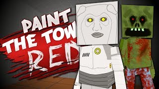 ROBOTS, ZOMBIES and MEMES - Best User Made Levels - Paint the Town Red