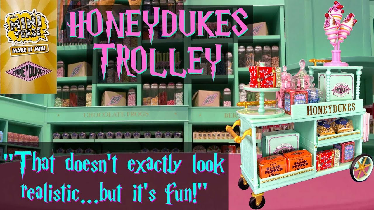 The Shelves Have Eyes - MINIVERSE HARRY POTTER HONEYDUKES TROLLEY