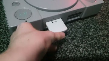 how to insert a memory card into a PS1
