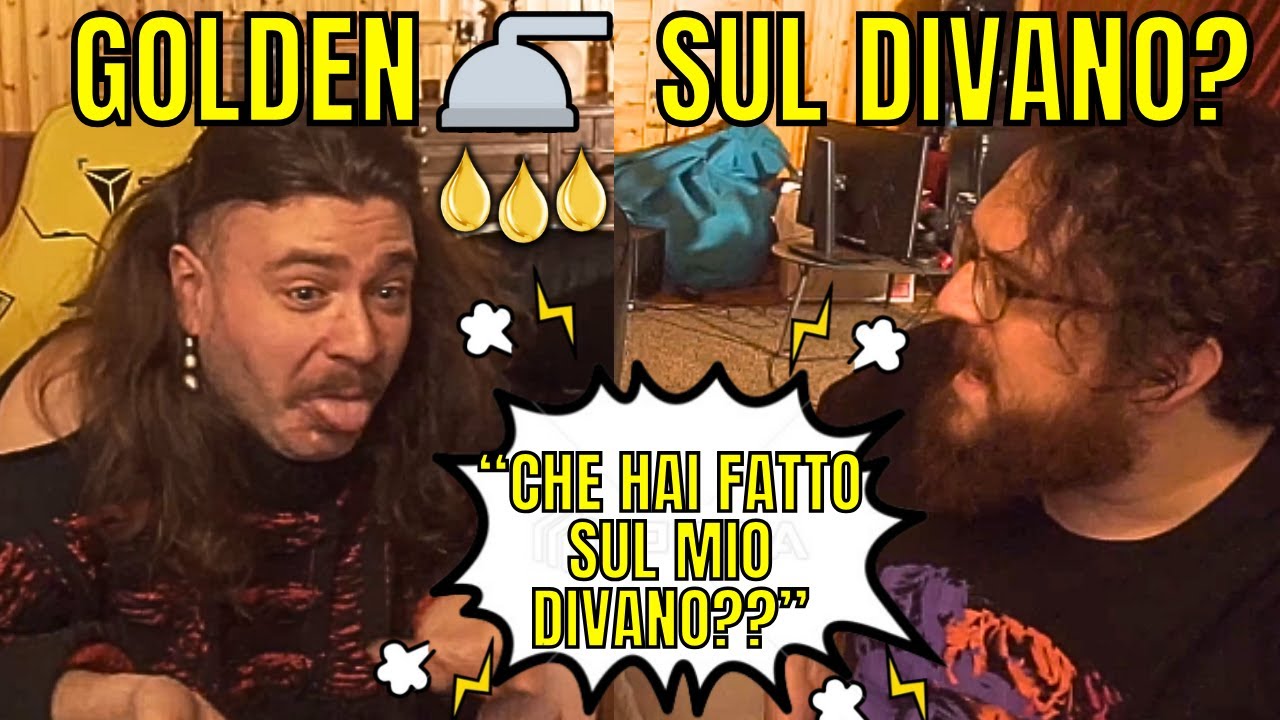JEFF SI FA FARE UNA DOCCIA 💛 SUL DIVANO DI CROIX89💦🚿💛