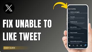 How To Fix Twitter X Cannot Like Tweet !