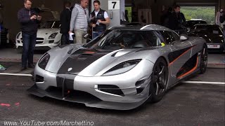 Koenigsegg One:1 Powerslides and Savage Accelerations!