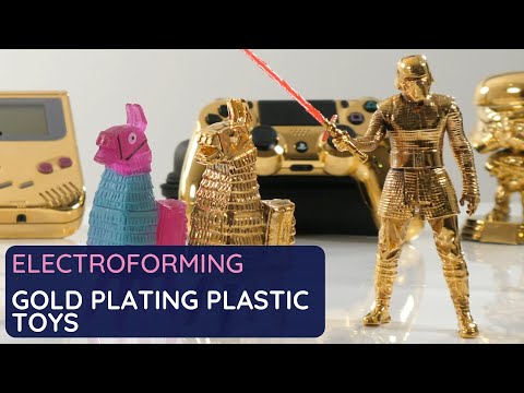 Gold Plated Plastic Toys - Plating on Plastic