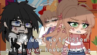 If you want me to listen get on your knees and beg meme || fnaf || my au