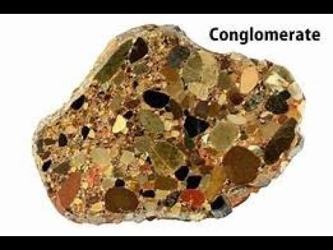 Difference between breccia and conglomerate