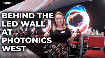 Behind the LED Wall at Photonics West