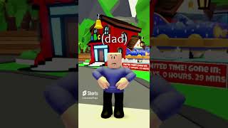 My Dad Plays THIS Or THAT in Adopt Me ?? adoptme adoptmeroblox robloxadoptme