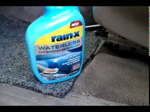 $5.27 Rain X Water Repellent VS $79.95 Polish Angel Rain 9H