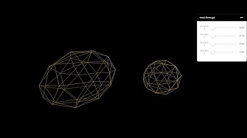 React Three Fiber Octahedrons with Controls Live Coding Tutorial