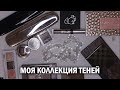 Тени в холодно-нейтральной гамме | Моя коллекция палеток для зимы | Свотчи теней.