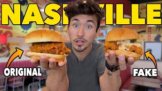 Eating The ORIGINAL Hot Chicken Sandwich... Battle of the Originators (Who did it first?)