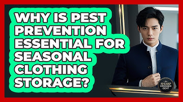 Why Is Pest Prevention Essential For Seasonal Clothing Storage? - The Sharp Dressed Gent