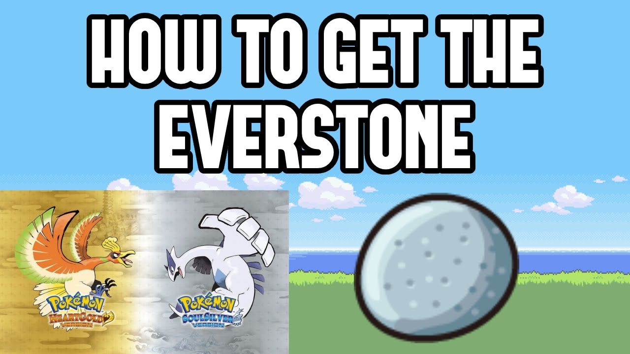 How to Get the Everstone in Pokemon Heartgold/Soulsilver YouTube