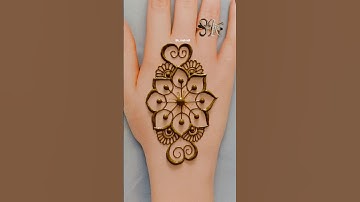 Easy Mehndi Design  | Arabic Mehndi Design  #mehndi #skmehandi