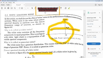 Noise in communication system (Short notes)