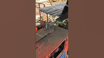 Rebar bending and shaping - good mechanical assistance work