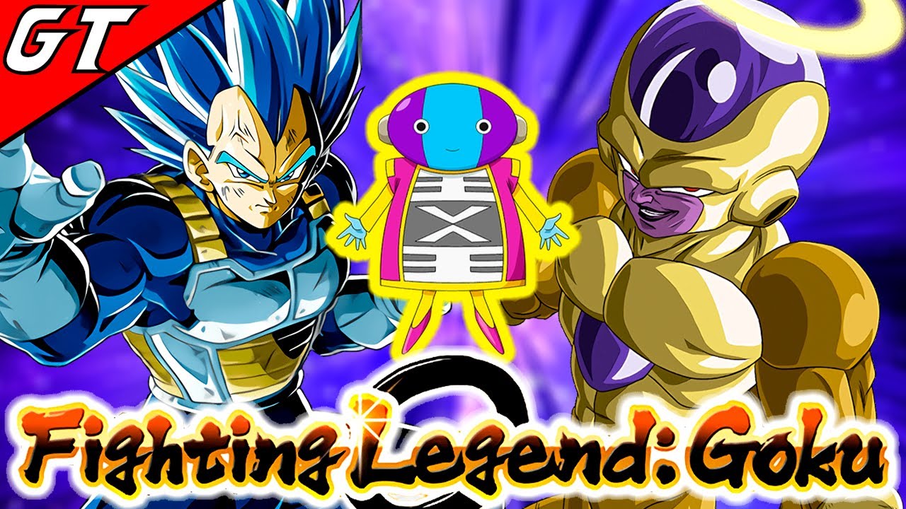 PASSEIO COM O UNIVERSO 7 | Gameplay de Fighting Legend Goku GT | Dragon Ball Z Dokkan Battle