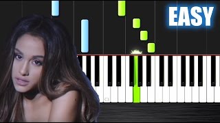 Video thumbnail of "Ariana Grande - Dangerous Woman - EASY Piano Tutorial by PlutaX"