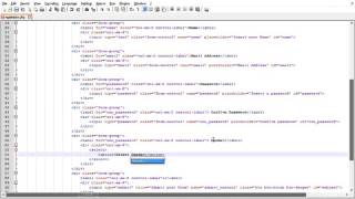 Celebrity PHP With Bootstrap3 Tutorial | Creating Registration Page Part 99 Profile