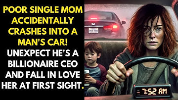 NEW!Poor Single Mom Accidentally Crashes Into A Man