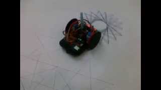 TIRL Turtle Robot doing its thing.