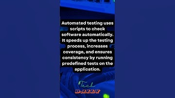 Automated Testing I