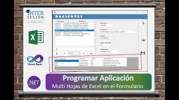 Visual Basic. NET y Excel #9 Multi-Hojas en el formulario y llenar DataGridView con datos de Excel.