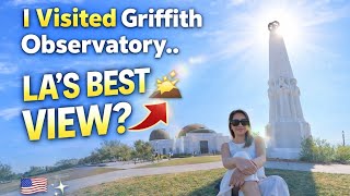 I Visited Griffith Observatory… Worth It? 🇺🇸✨ LA Vlog