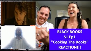 Americans React | BLACK BOOKS | Cooking The Books Season 1 Episode 1 | REACTION