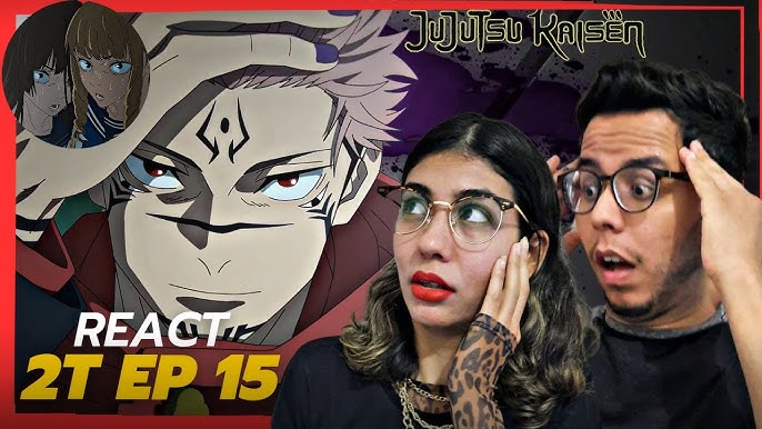 Jujutsu kaisen react ep 15 temp 2  O COME BACK DE SUKUNA !!! 