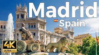 Madrid, Spain Walking Tour 4K - With Captions