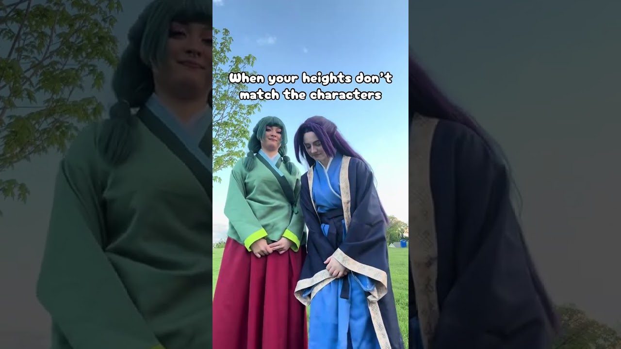 Maomao and Jinshi | Apothecary Diaries Cosplay #cosplay #apothecarydiaries #maomao #jinshi  #anime