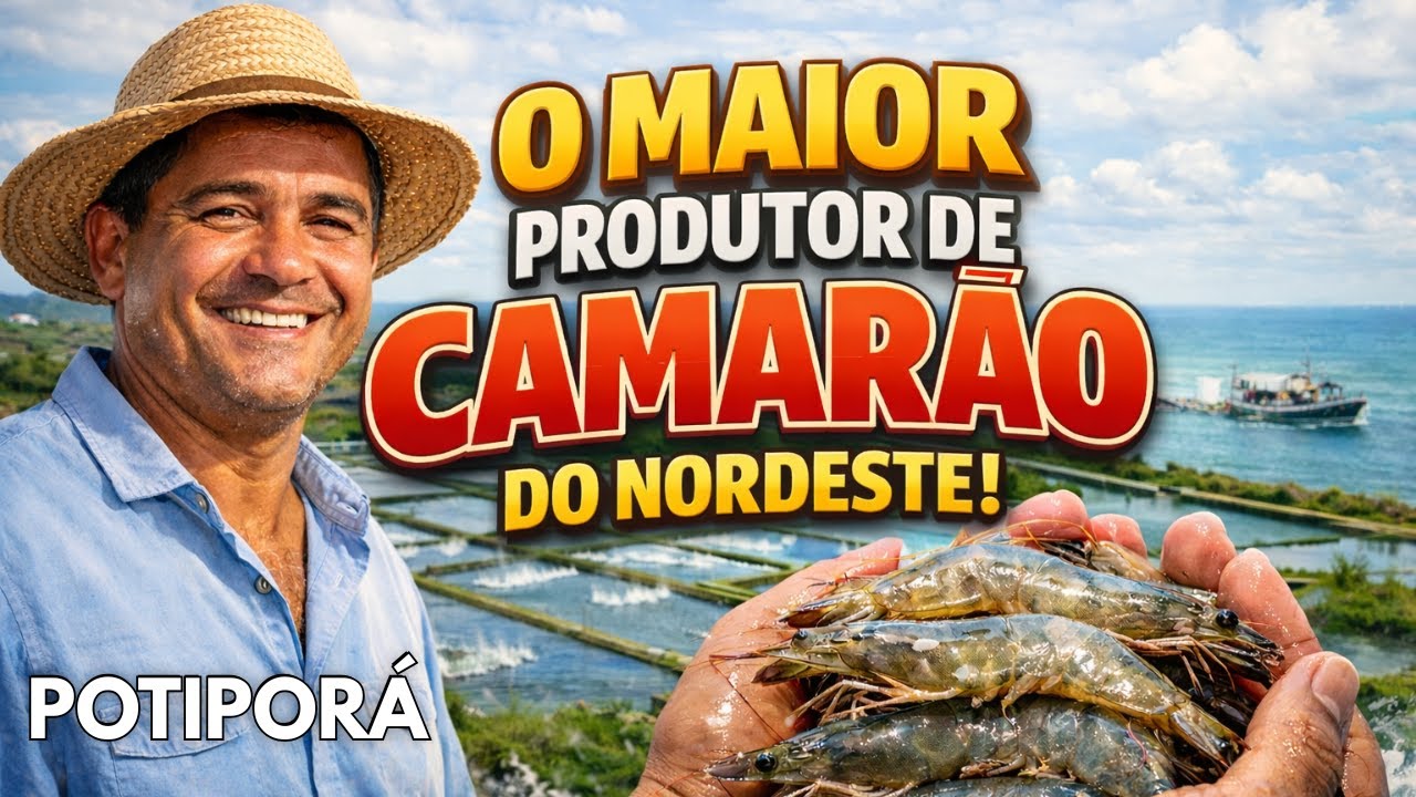 REI DO CAMARÃO ! Conheça O COLOSSAL PROJETO Por Trás deste IMPÉRIO Mílíonárío