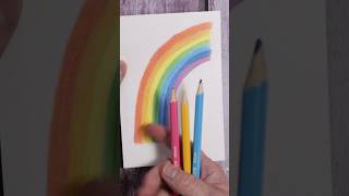 Cómo hacer el arcoíris con sólo tres colores #fancylooks #dibujo #coloreo #cmyk