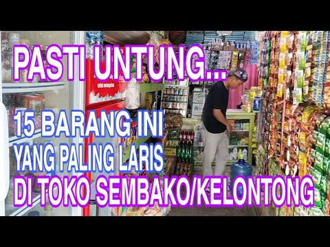 PALING LARIS.... SEDIAKAN 15 BARANG INI DI TOKO SEMBAKO